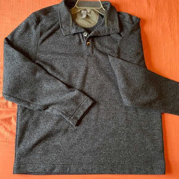 Men’s 1/4 button sweater - Picture 1 of 2